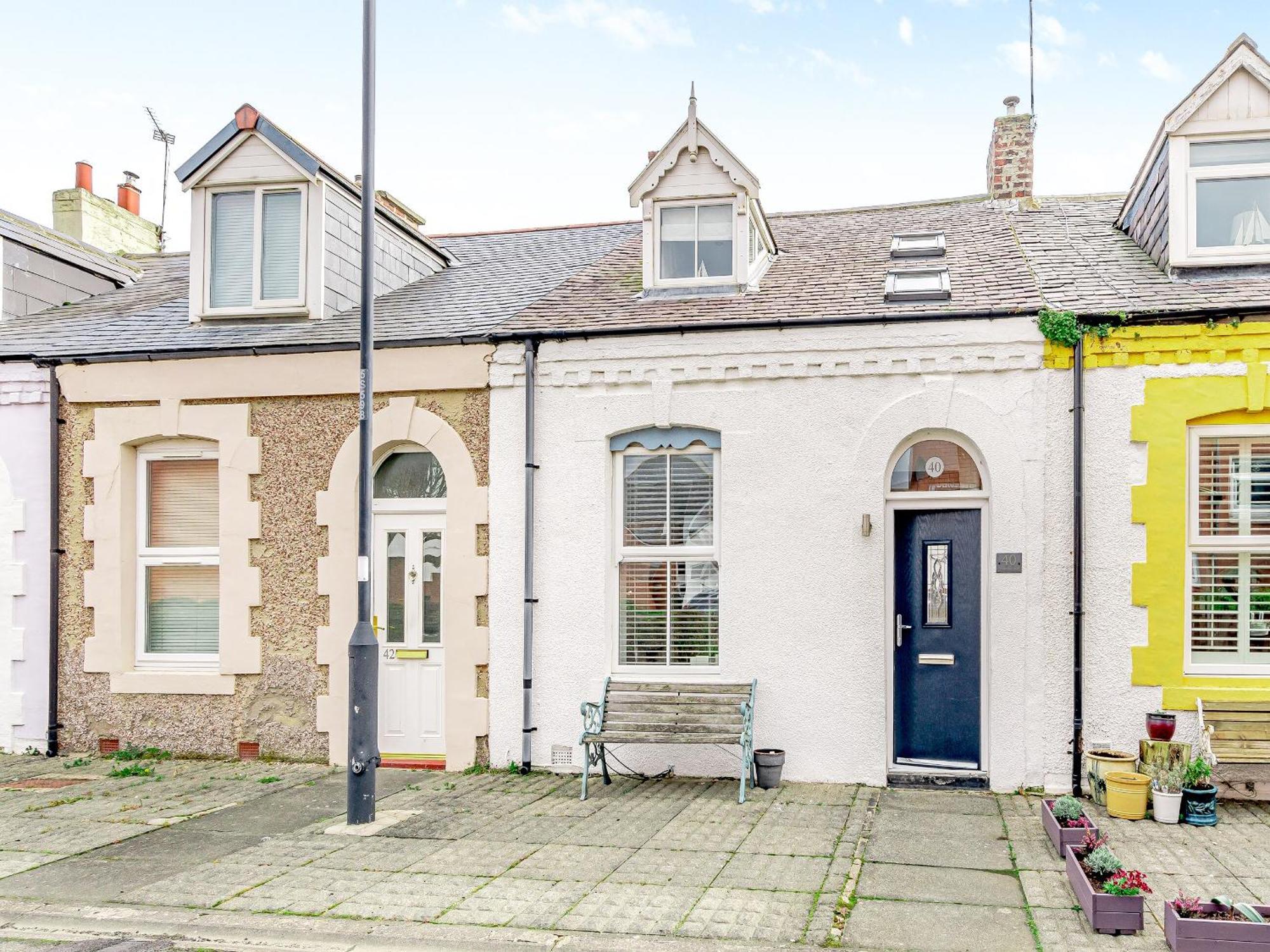 Pebble Cottage Cullercoats Экстерьер фото